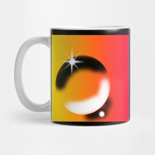 Shiny glass ball Mug